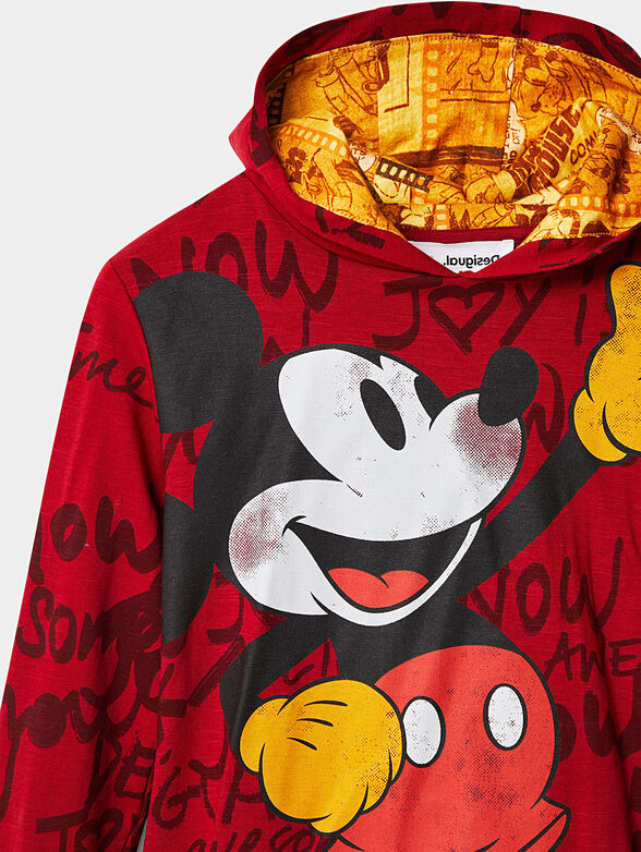 Blouse with Mickey Mouse print - 3