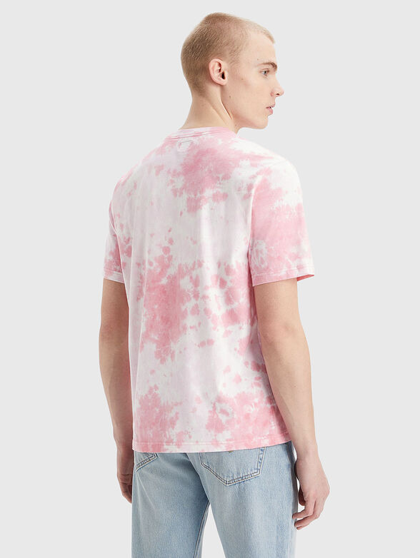 Pink T-shirt with logo element - 2