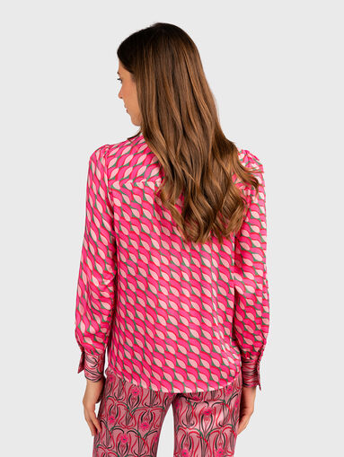 Shirt with multicolour print - 3