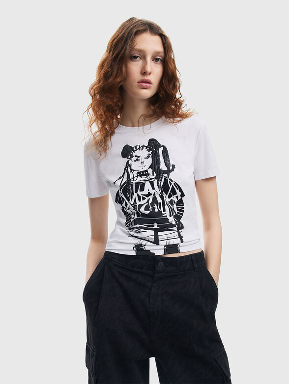 CHOI LACROIX T-shirt with graphic print - 1