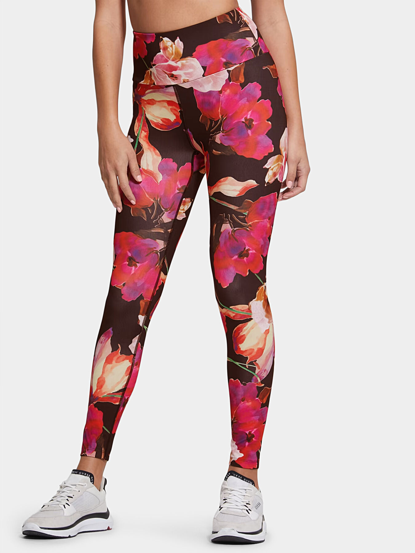 Floral sports leggings best sale