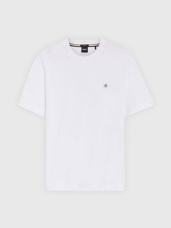 Crew neck cotton T-shirt - 1