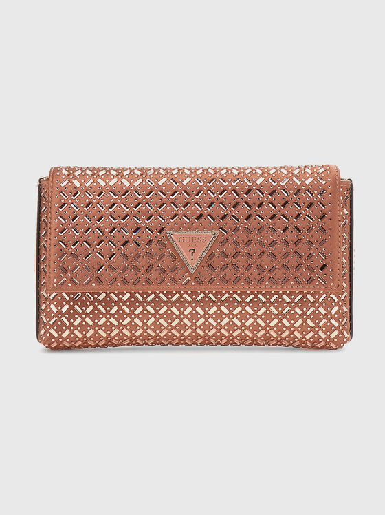 Clutch with rhinestones - 1