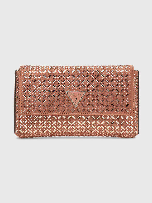 Clutch with rhinestones - 1