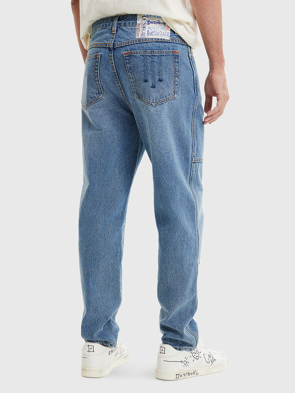 SPIKE jeans with accent patch - 2