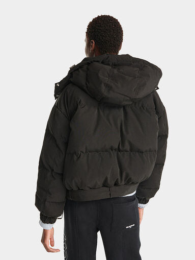 Short model hooded down jacket  - 4