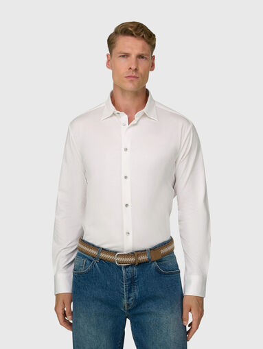 Regular fit silk shirt - 3