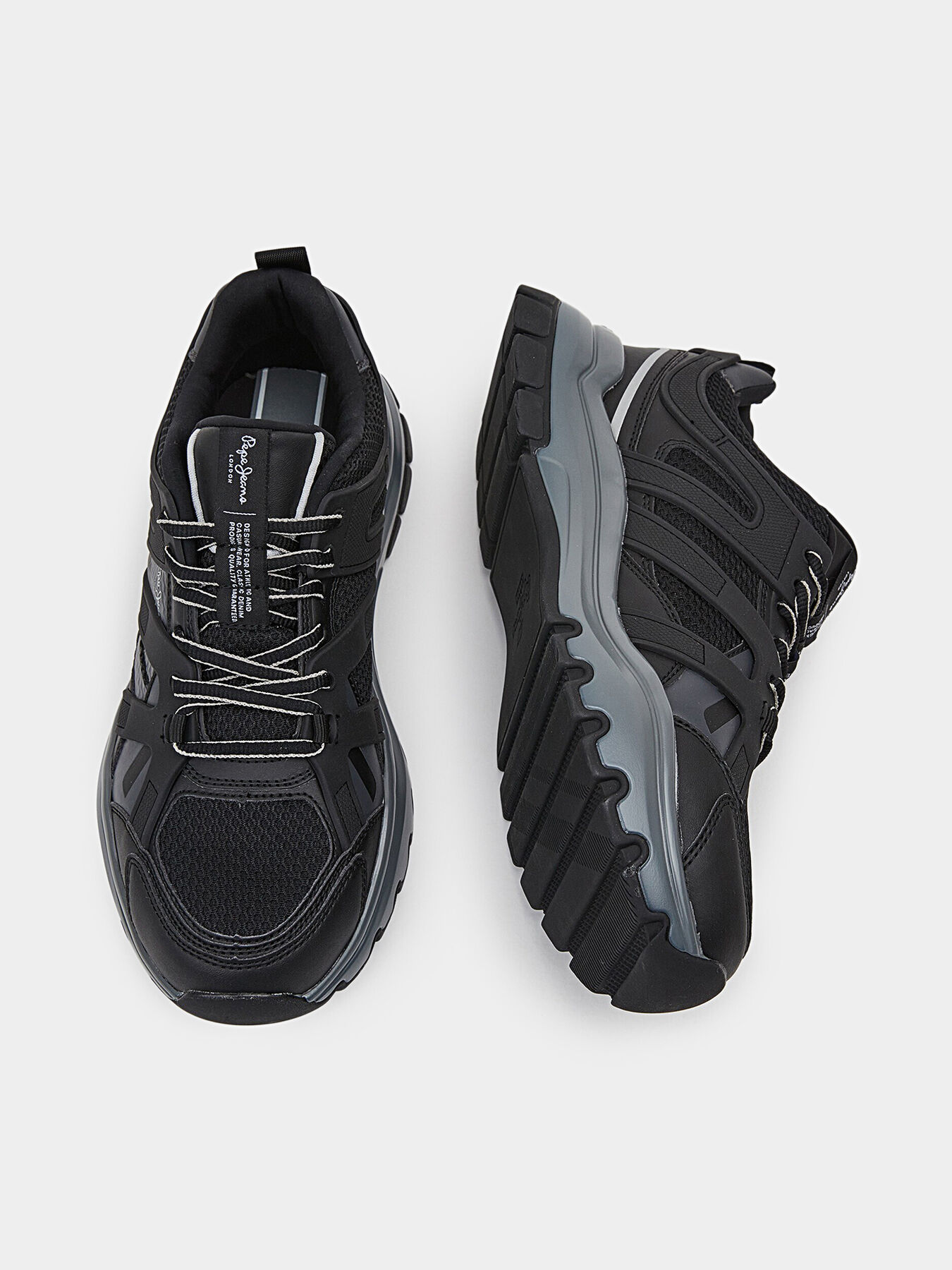 Sports Shoes De Mujer PEPE JEANS PLS31343 BANKSY BASS 999BLACK