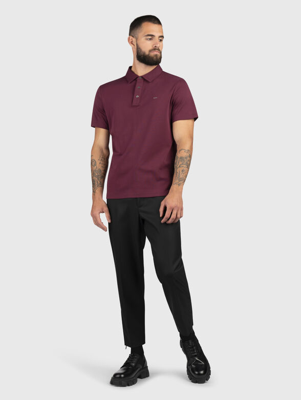 Embroidered logo polo shirt - 2