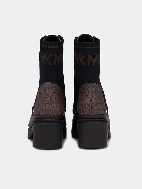 BREA boots with logo print - 4