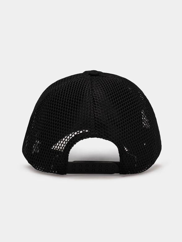 Black baseball cap with logo - 2
