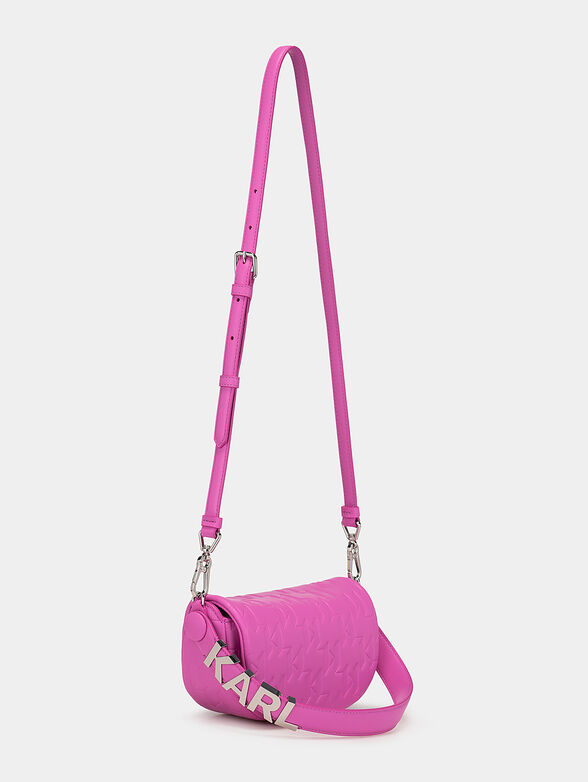 K/SWING fuchsia bag with monogram logo details - 2