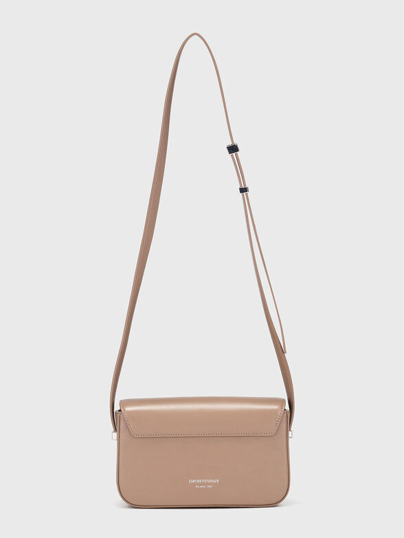 Beige crossbody bag with logo - 2