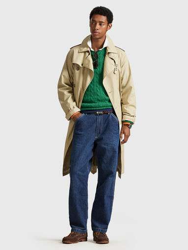 Jeans with accent stitching - 5