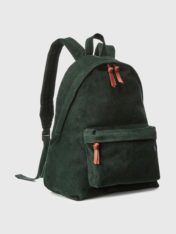 Backpack with velvet texture - 6