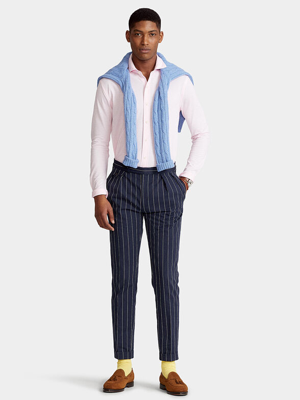 Pink cotton shirt - 4