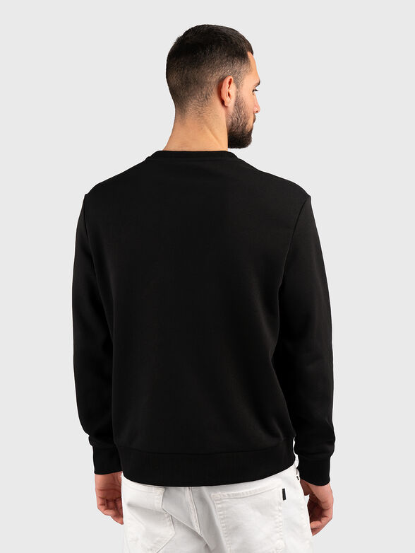 Logo cotton blend sweatshirt - 3