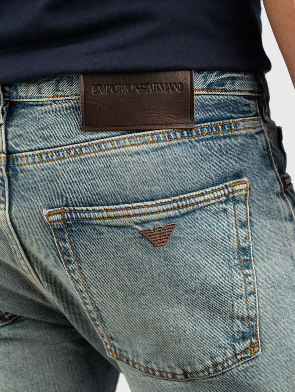 Slim jeans with logo - 3