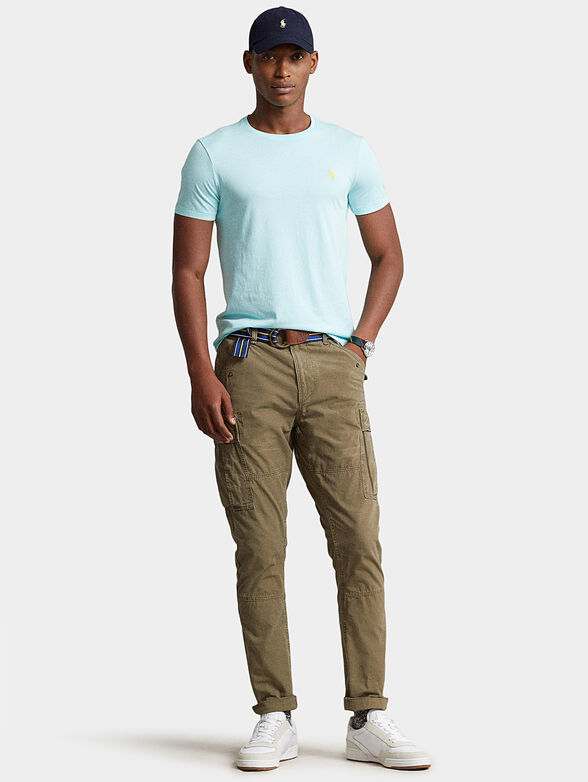 T-shirt with contrasting logo embroidery - 2