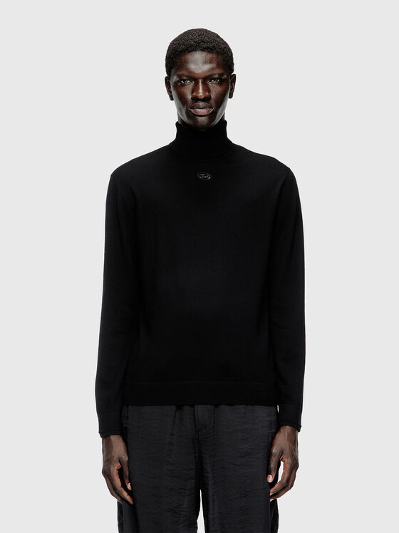 Вълнен пуловер K-VARTA с поло яка - 1