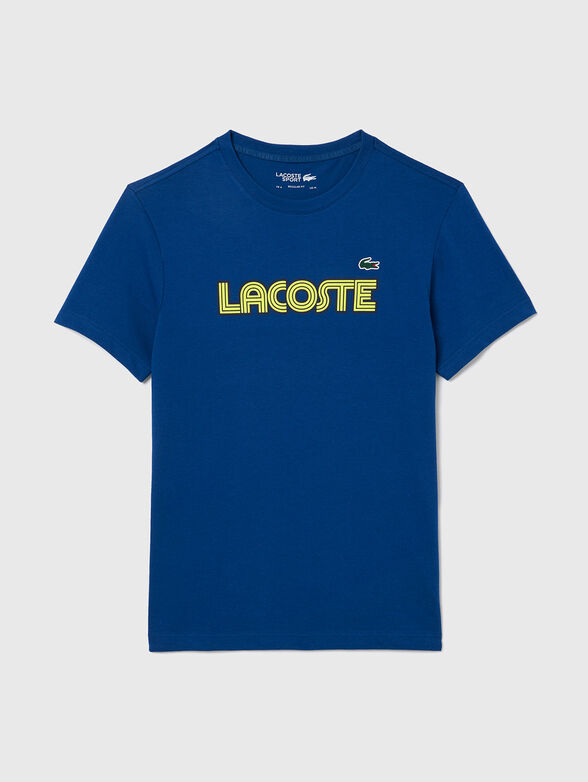 T-shirt with contrasting logo - 1