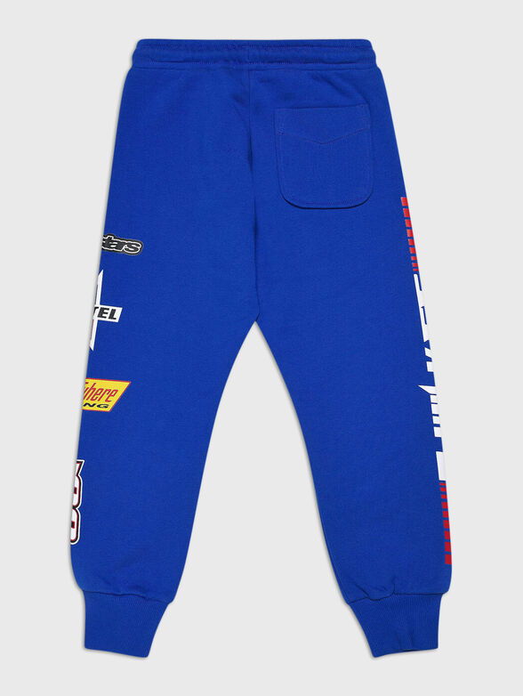 PRUTH-ASTARS sports trousers in black color - 2