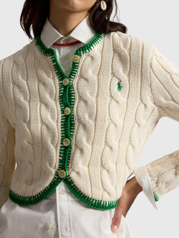Cotton cardigan - 4