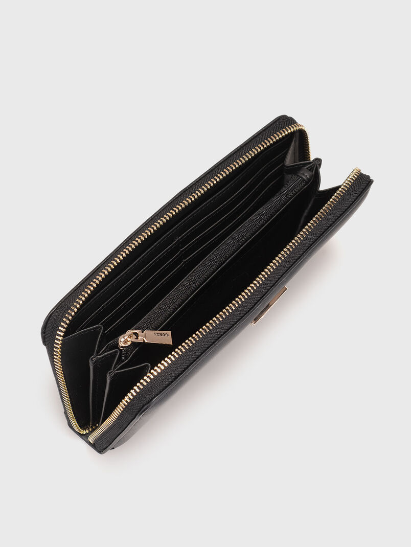 Wallet with triangular logo - 3