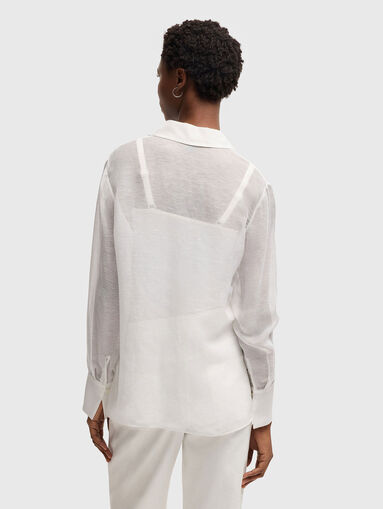 BOSALA long sleeve shirt in linen blend - 3