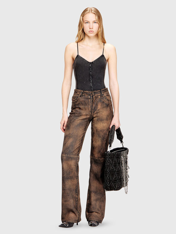 T-LEY ribbed bodysuit  - 2