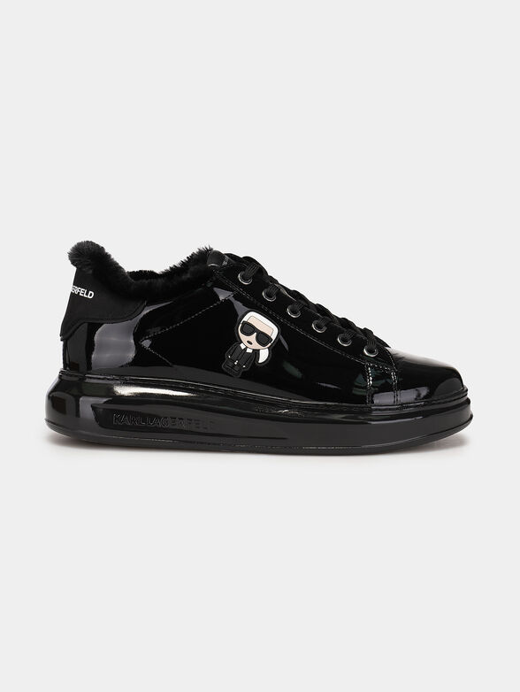 KAPRI Ikon Shine Lo Lace leather sneakers - 1