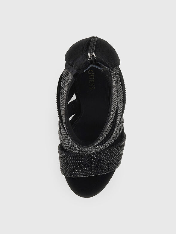 Sandals with rhinestones  - 4