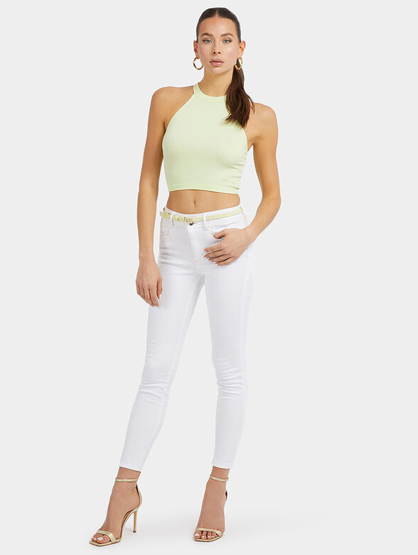TORI black top with accent back - 2