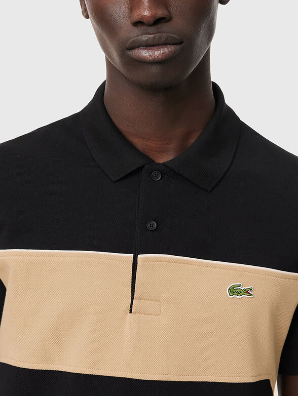 L.12.12 color block polo shirt - 4
