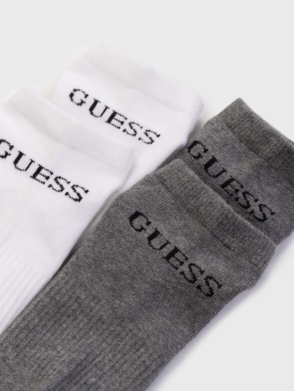 Set of 6 pairs of socks in black colour - 2