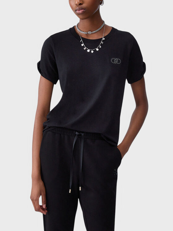 Logo black t-shirt - 1