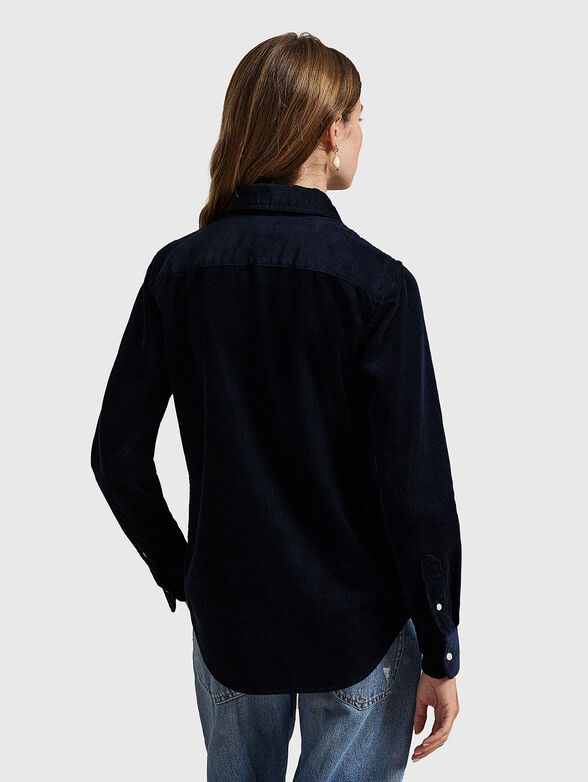 Slim fit corduroy shirt - 3