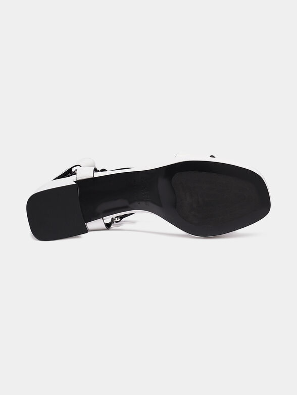 White sandals - 5