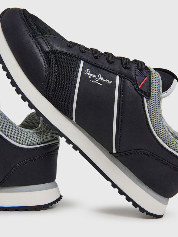 DUBLIN BRAND black sports shoes - 4