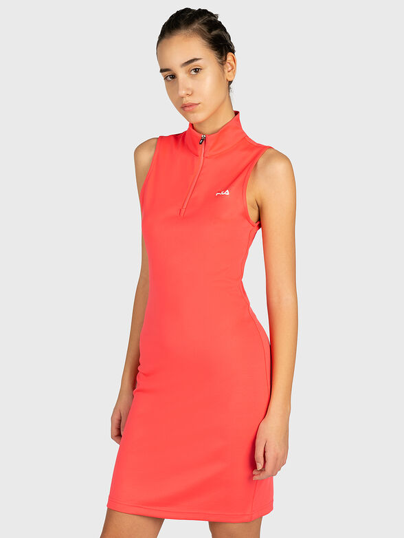 CEARA Dress with a zip neckline - 1