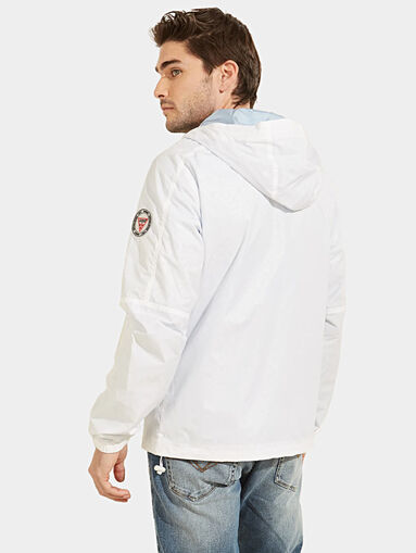 Reversible jacket with logo print - 5