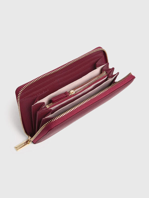 Wallet with logo detail in black - 2