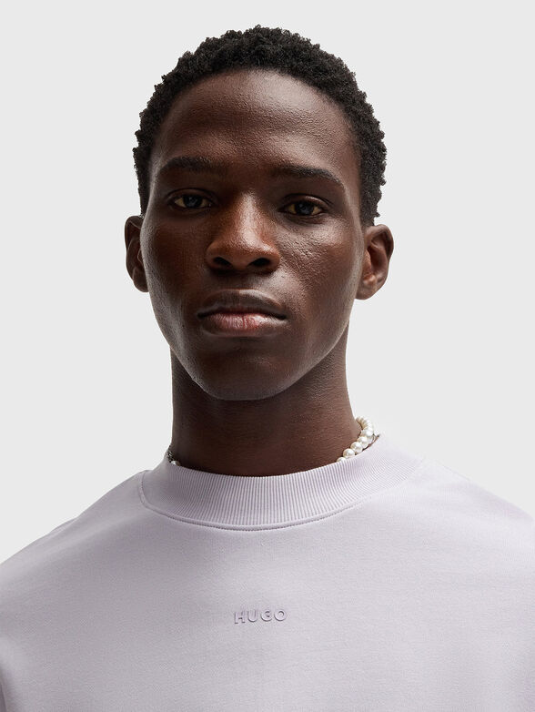 Logo cotton sweatshirt - 4