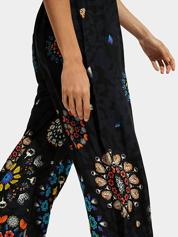 BOLONIA Jumpsuit with contrasting print - 5