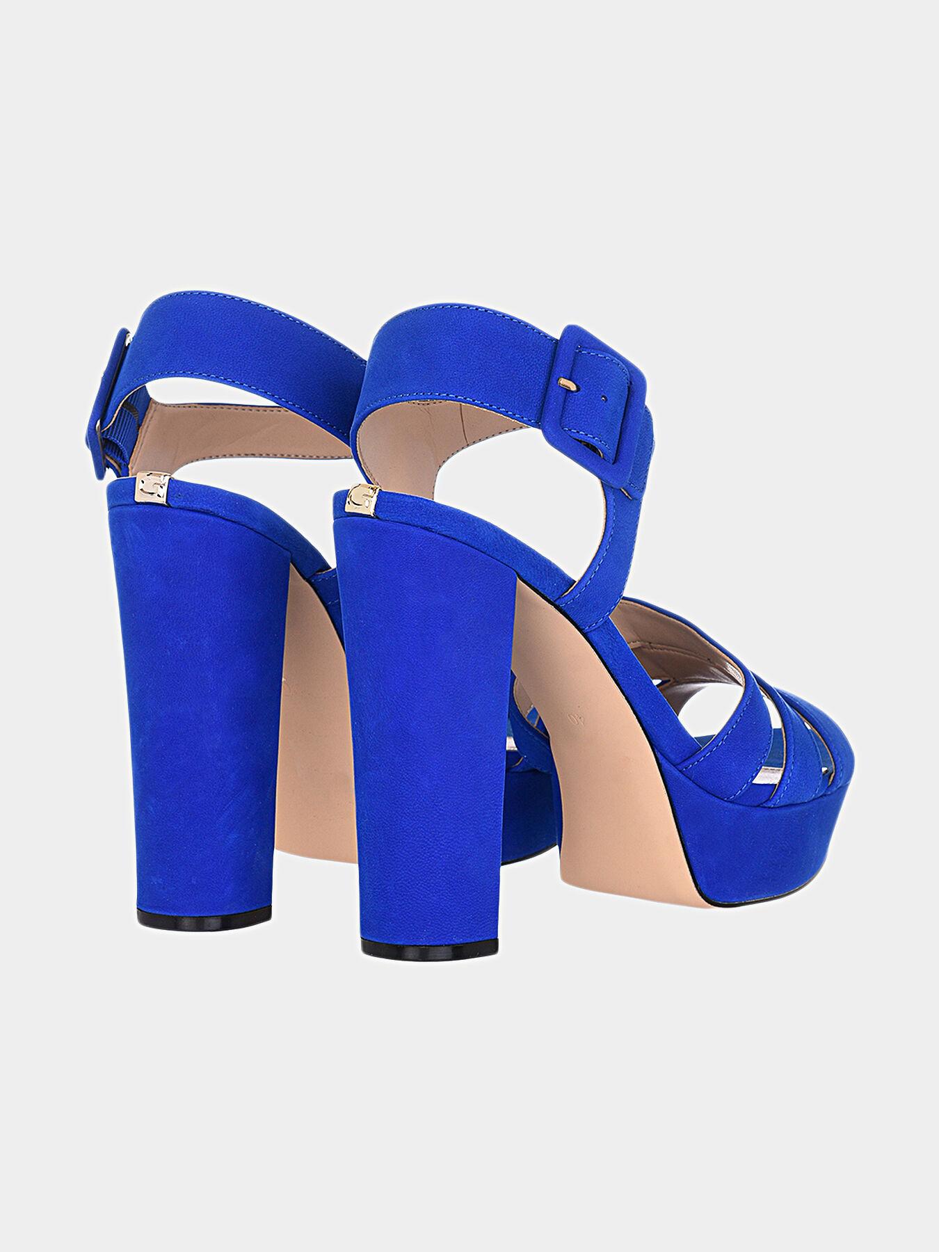 LYLAH sandals in blue brand GUESS Globalbrandsstore en