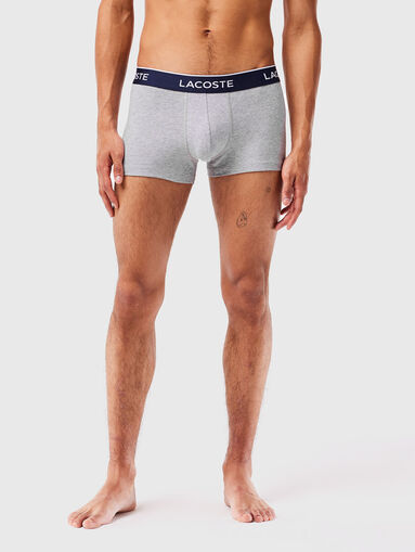 Set of three pairs of boxers in black colour - 4