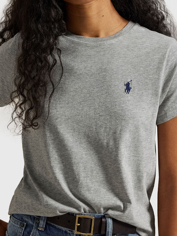 Cotton jersey crew neck T-Shirt - 4