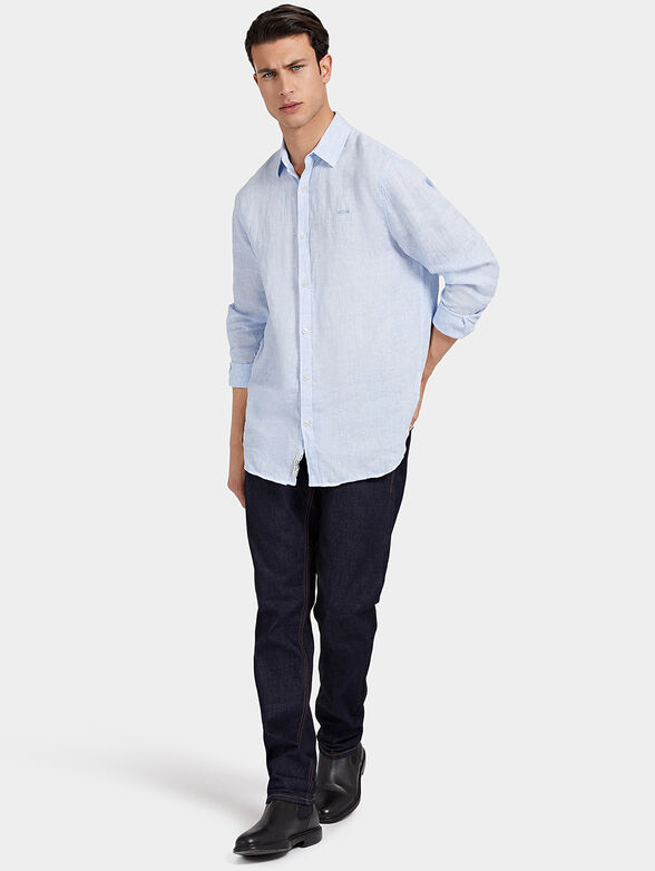 COLLINS Shirt in blue color - 2