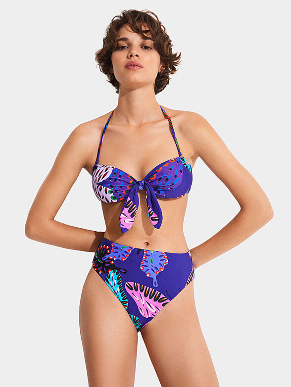 ALANA I swimsuit bottom with print - 1