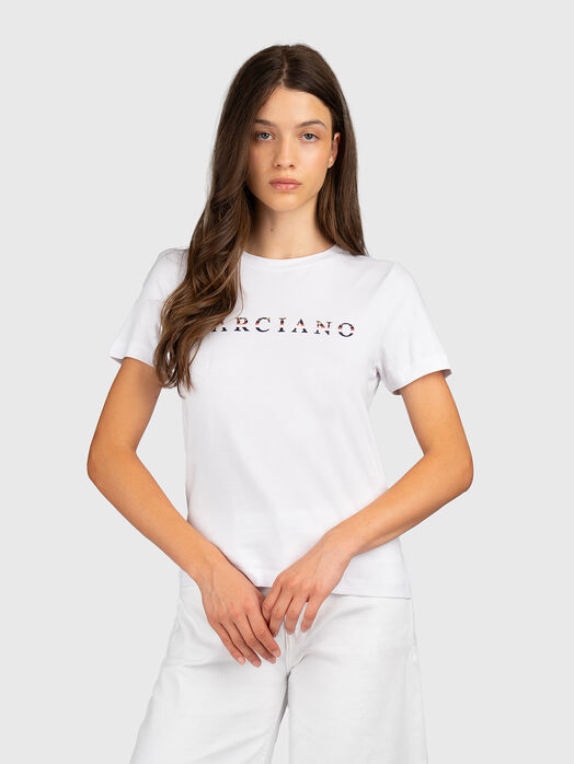 Cotton logo brand blouse